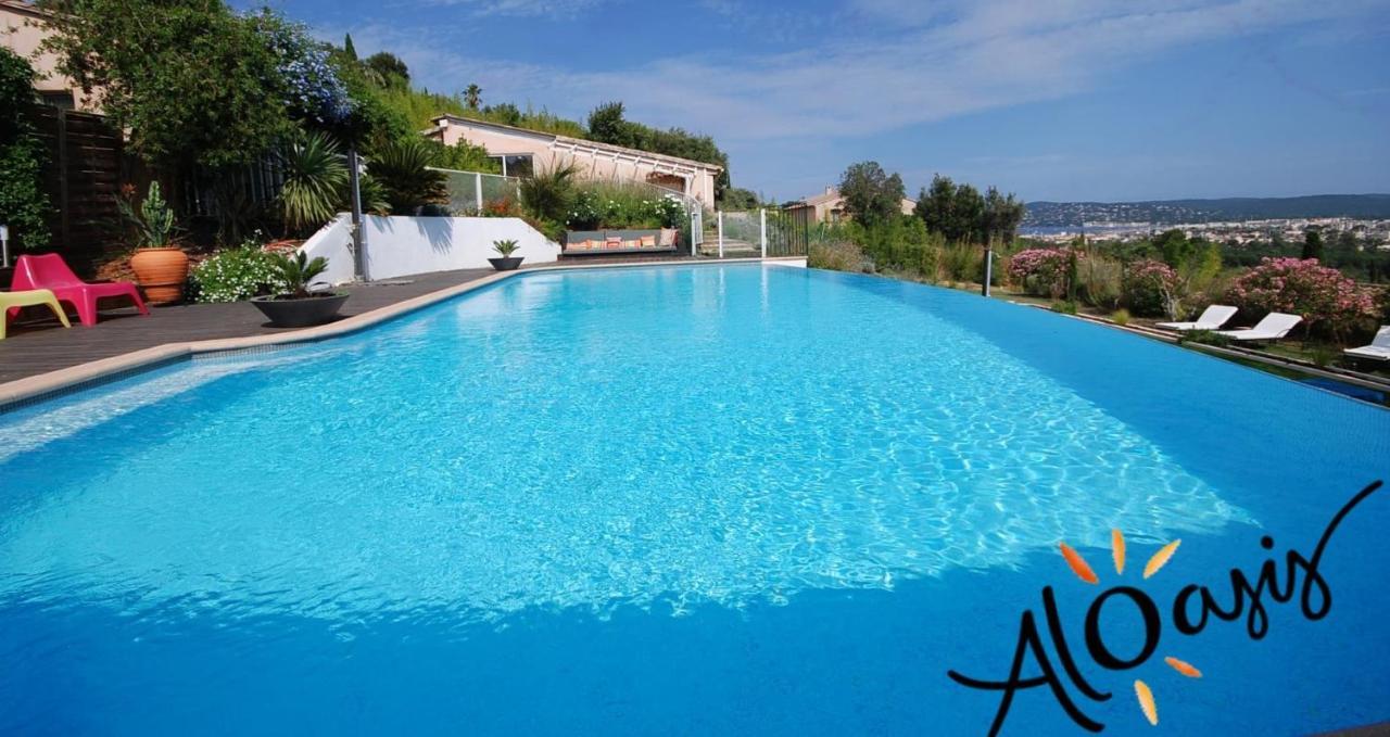 Bed and Breakfast Aloasis Grimaud Exterior foto